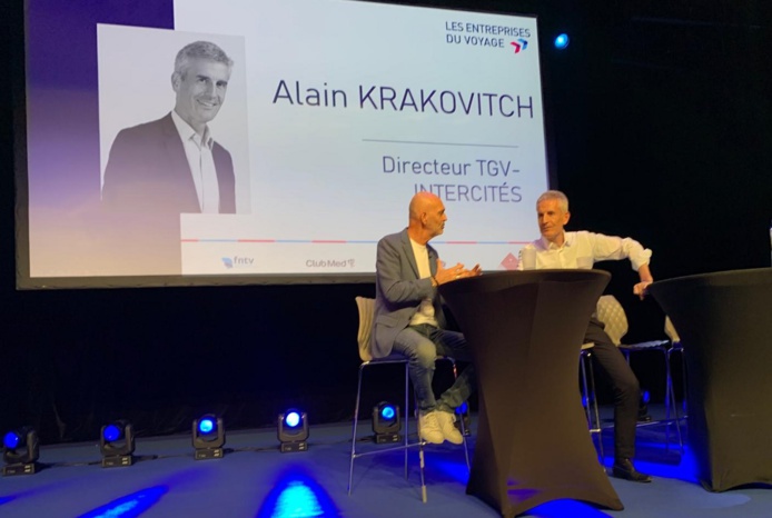 Alain Krakovitch : "2/3 des places de l'été sont encore à vendre. Nous avons eu beaucoup de ventes anticipées pour les JO, à l'ouverture des réservations." - Photo CE Alain Krakovitch : "2/3 des places de l'été sont encore à vendre. Nous avons eu beaucoup de ventes anticipées pour les JO, à l'ouverture des réservations." - Photo CE