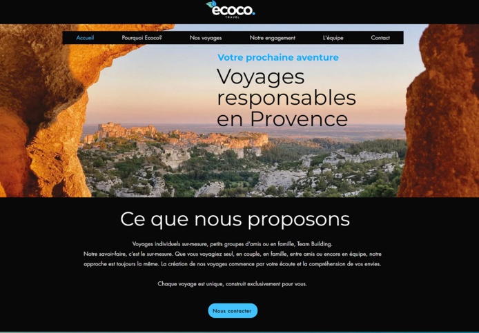 Ecoco Travel fait la part belle au slow tourisme et au voyage écoresponsable - Capture écran site Ecoco Travel Ecoco Travel fait la part belle au slow tourisme et au voyage écoresponsable - Capture écran site Ecoco Travel
