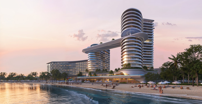 Des lignes audacieuses pour ce Resort balnéaire (©Hilton) Des lignes audacieuses pour ce Resort balnéaire (©Hilton)