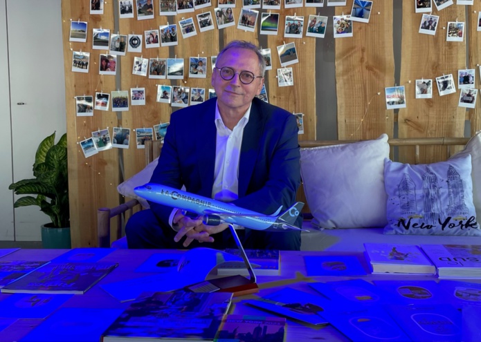 Christian Vernet, PDG de La Compagnie à Paris le 9 juillet dernier. Photo : C.Hardin Christian Vernet, PDG de La Compagnie à Paris le 9 juillet dernier. Photo : C.Hardin