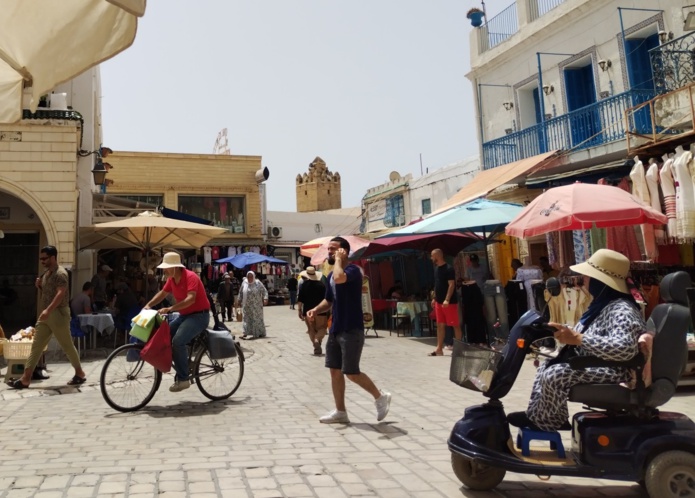Sur le vif, une vue de la vieille ville de Tozeur.MS. Sur le vif, une vue de la vieille ville de Tozeur.MS.