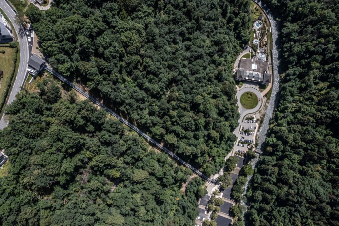 Saint-Gervais inaugure l’ascenseur des Thermes