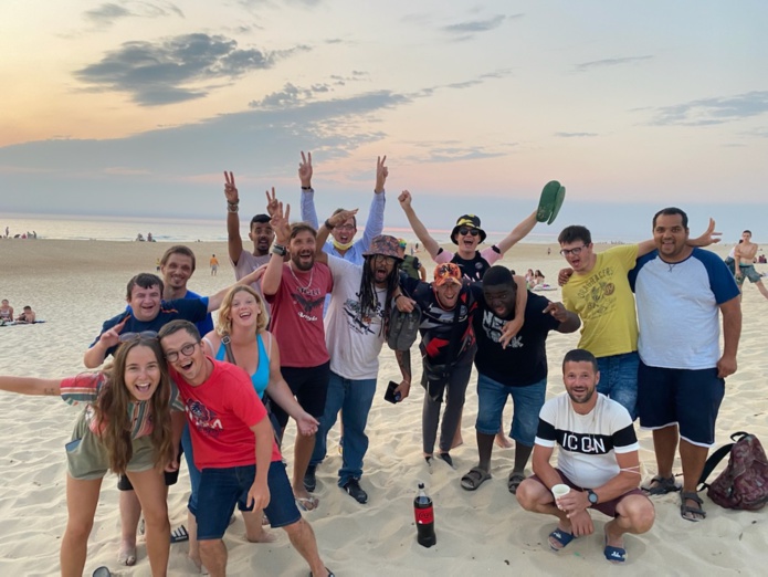 Sur la plage Ă  Vieux Boucau - Supernova Sur la plage Ă  Vieux Boucau - Supernova