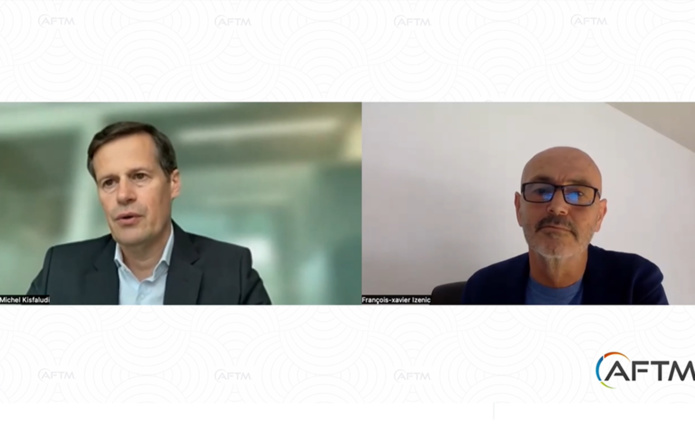 Michel Kisfaludi, directeur général adjoint et directeur commercial France de Europcar Mobility, était l’invité de François-Xavier Izenic lors d’un entretien de l’AFTM, le 9 juillet 2024. @capture d’écran AFTM Michel Kisfaludi, directeur général adjoint et directeur commercial France de Europcar Mobility, était l’invité de François-Xavier Izenic lors d’un entretien de l’AFTM, le 9 juillet 2024. @capture d’écran AFTM