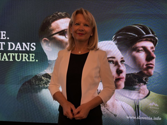Maja Pak Olaj, directrice du Slovenian Tourist Board. ©David Savary Maja Pak Olaj, directrice du Slovenian Tourist Board. ©David Savary