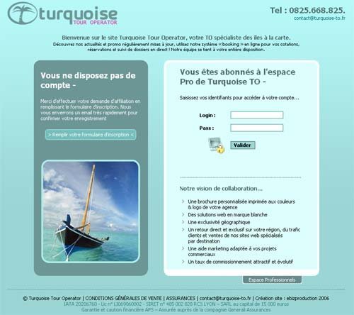 Marque blanche : Turquoise TO laisse la vedette aux agences Marque blanche : Turquoise TO laisse la vedette aux agences
