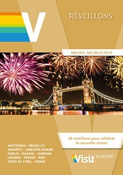 Couverture de la brochure Réveillons de Visit Europe - DR : Visit Europe