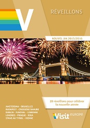 Couverture de la brochure Réveillons de Visit Europe - DR : Visit Europe Couverture de la brochure Réveillons de Visit Europe - DR : Visit Europe
