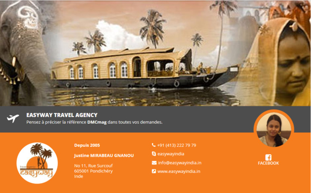 Inde : Easyway Travel Agency rejoint les réceptifs de DMCMag Inde : Easyway Travel Agency rejoint les réceptifs de DMCMag