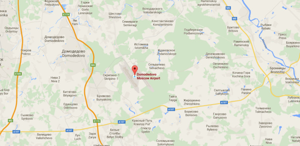 L'incendie s'est déclaré dans l'aéroport de Moscou-Domodedovo - DR : Google Maps