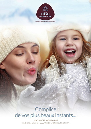 CGH Résidences & Spas publie sa nouvelle brochure pour l'Hiver 2015/2016