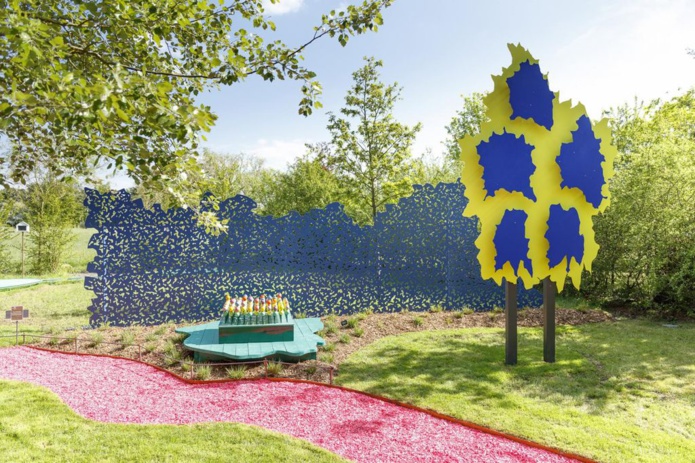 "Etre là, un peu +", le jardin pérenne de Bernard Lassus (©Eric Sander) "Etre là, un peu +", le jardin pérenne de Bernard Lassus (©Eric Sander)