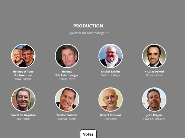 Votez pour les meilleurs managers de l'année 2015 en cliquant sur l'image ou sur la légende - Capture écran