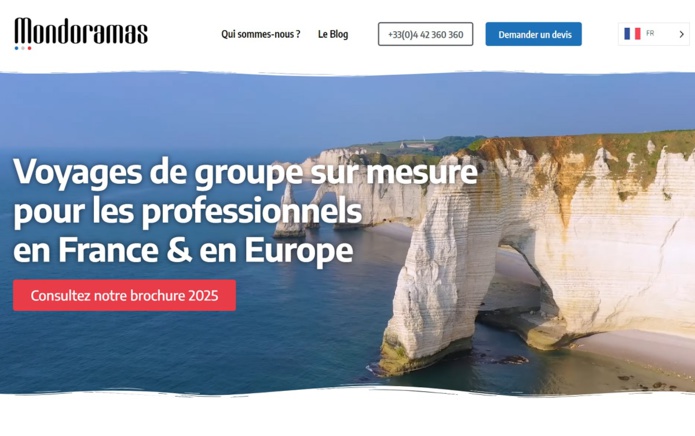 Mondoramas a publé sa nouvelle brochure 2025 - Capture écran Mondoramas a publé sa nouvelle brochure 2025 - Capture écran