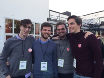 Les 4 amis fondateurs de Cariboo - Photo DR Les 4 amis fondateurs de Cariboo - Photo DR