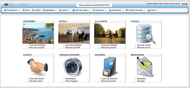 PGI T.O, solution métier au service des professionnels du voyage PGI T.O, solution métier au service des professionnels du voyage