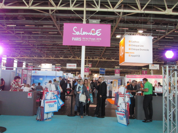 SalonsCE Paris se déroule jusqu'au 17 septembre 2015, Porte de Versailles, à Paris - DR : M.S.