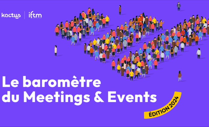 Kactus, la plateforme événementielle BtoB, a dévoilé les résultats de son second Baromètre du Meetings & Events, mercredi 18 septembre 2024, à l’occasion du salon IFTM Top Résa. @kactus Kactus, la plateforme événementielle BtoB, a dévoilé les résultats de son second Baromètre du Meetings & Events, mercredi 18 septembre 2024, à l’occasion du salon IFTM Top Résa. @kactus