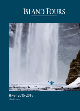 Couverture de la brochure Automne/Hiver 2015-2016 d'Island Tours - DR : Island Tours Couverture de la brochure Automne/Hiver 2015-2016 d'Island Tours - DR : Island Tours