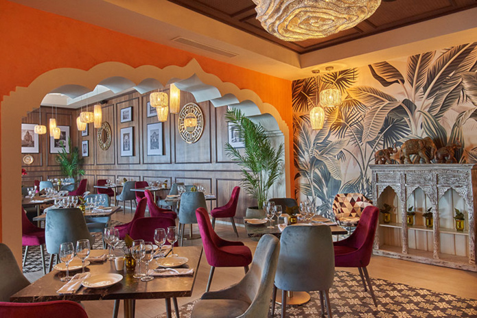 Thali, restaurant de cuisine indienne Thali, restaurant de cuisine indienne