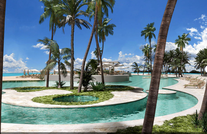 La piscine du Club Lookea à Miches (©Club Lookea/TUI) La piscine du Club Lookea à Miches (©Club Lookea/TUI)