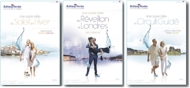 Brittany sort 3 nouvelles brochures pour 2016 - DR : Brittany Ferries