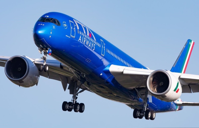 L’A.350 a fait son entrée en force dans la flotte ITA Airways. Crédit Clément Alloing. L’A.350 a fait son entrée en force dans la flotte ITA Airways. Crédit Clément Alloing.