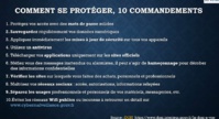 Les conseils pour se protéger contre les cyberattaques - DR