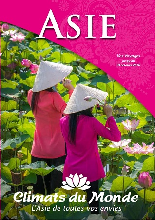 Couverture de la brochure 2015/2016 de Climats du Monde - DR : Climats du Monde Couverture de la brochure 2015/2016 de Climats du Monde - DR : Climats du Monde