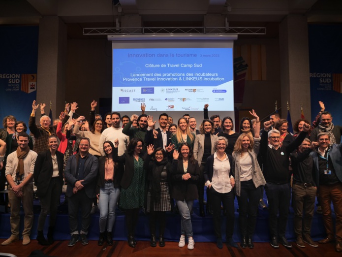 Les lauréats de la promotion 2023 du Travel Camp Sud à Marseille- ESCAET Les lauréats de la promotion 2023 du Travel Camp Sud à Marseille- ESCAET