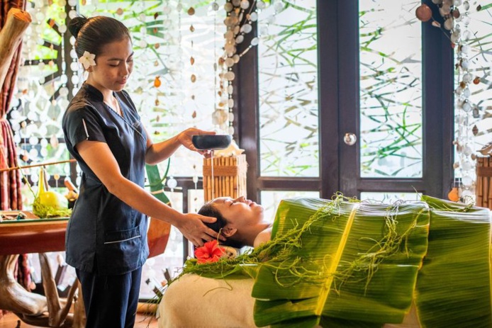 Les produits utilisés au Spa sont de la marque française Thalgo qui utilise les bienfaits de l'eau de mer (©Sun Siyam Resorts) Les produits utilisés au Spa sont de la marque française Thalgo qui utilise les bienfaits de l'eau de mer (©Sun Siyam Resorts)