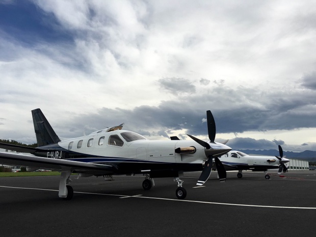 Altijet commencera à voler le 15 octobre 2015 en TBM900 d'une capacité de 4 passagers - Photo : Altijet