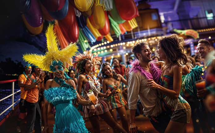 Baie De Martinique – « Hommage au Festival de la Martinique » © Costa Croisières Baie De Martinique – « Hommage au Festival de la Martinique » © Costa Croisières