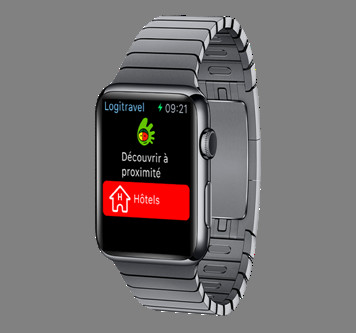 L'application Logitravel sur l'App Store inclut désormais des fonctionnalités pour l'Apple Watch (c) Logitravel