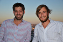 Thomas Faisant and Renaud Moulas, founders of the website © Prochaine Escale