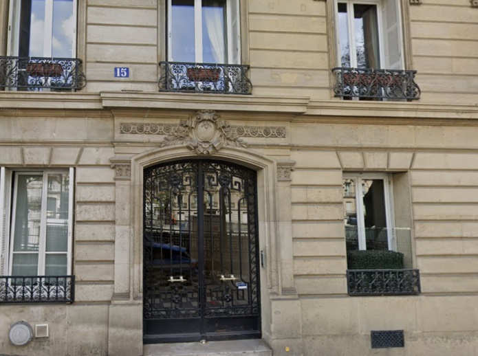 L'entrée de l'immeuble du 15 avenue Carnot à Paris où se trouve les locaux de l'APST qui va déménager en 2025 dans le 8e arrondissement de Paris - Photo GoogleMaps L'entrée de l'immeuble du 15 avenue Carnot à Paris où se trouve les locaux de l'APST qui va déménager en 2025 dans le 8e arrondissement de Paris - Photo GoogleMaps