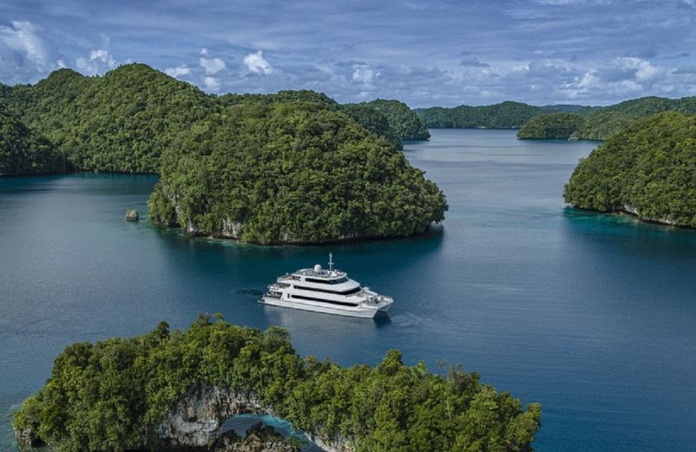 Un catamaran de luxe pour découvrir des îles méconnues - Photo : ©Four Seasons Un catamaran de luxe pour découvrir des îles méconnues - Photo : ©Four Seasons