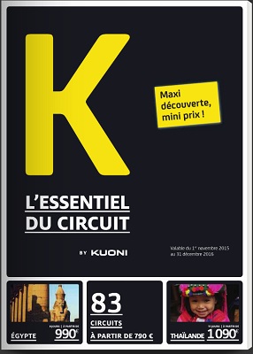 Kuoni : 5 circuits autocars se font une place dans la brochure "K"