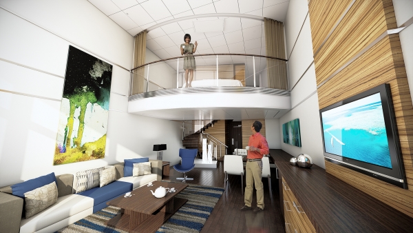 La Royal Suite Class sera lancée par Royal Caribbean à bord de ses navires de la classe Oasis et Quantum - Photo : Royal Caribbean