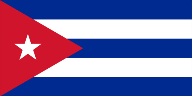 Drapeau de Cuba - DR : Wikipedia Drapeau de Cuba - DR : Wikipedia