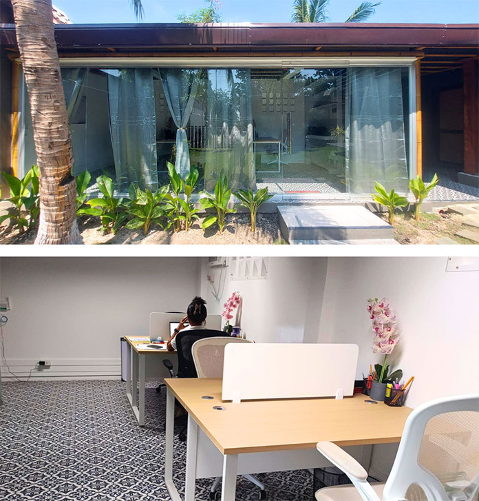 Les nouveaux bureaux Jans Tours à Bohol © Jans Tours Les nouveaux bureaux Jans Tours à Bohol © Jans Tours