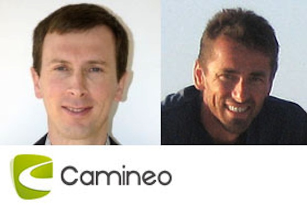 Christophe Rhin (à gauche), CEO de Camineo. Jean-Philippe Cluset (à droite), Conseil en communication et Bizdev (ex-COO de Camineo) - DR