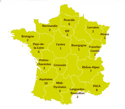 Les nouveaux adhérents à la FIL en France - DR : Logis