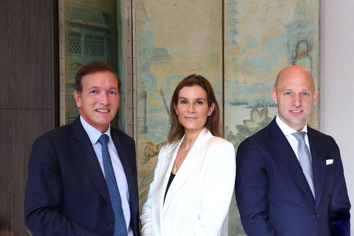 L'équipe de Barnes : de g. à d., Thibault de Saint Vincent, Sabine Serres et Tristan Delmas (©Barnes/Christophe Boulze) L'équipe de Barnes : de g. à d., Thibault de Saint Vincent, Sabine Serres et Tristan Delmas (©Barnes/Christophe Boulze)