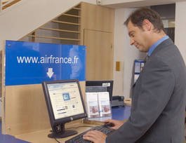 Air France : 1 billet sur 5 vendu sur Internet