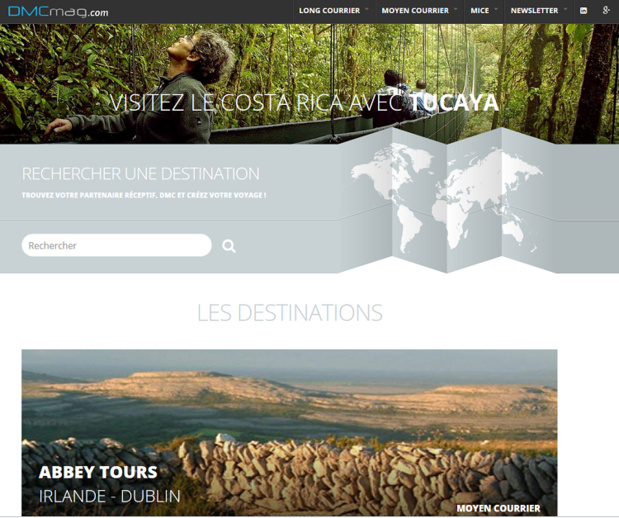 DMCMag.com fait sa mue et booste le service aux réceptifs ! DMCMag.com fait sa mue et booste le service aux réceptifs !