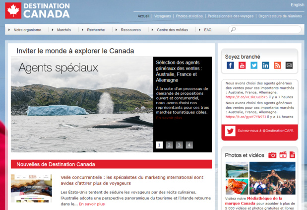 France : Destination Canada renouvelle le mandat de Tourisme Synergique