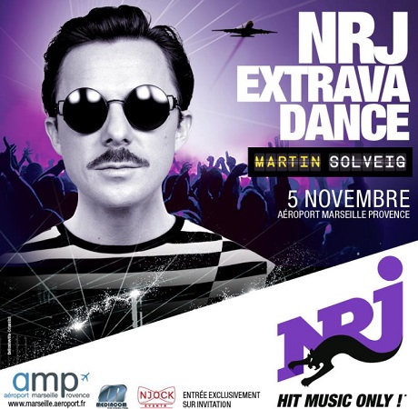 L'aéroport de Marseille fête la saison hiver avec Martin Solveig