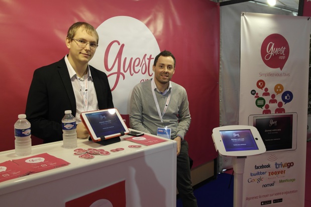 Les co-fondateurs de Guest App - (c) Guest App