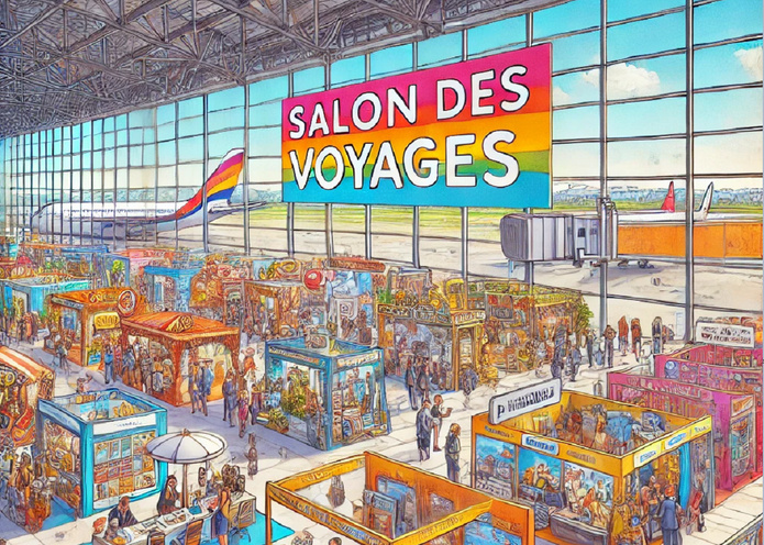L’Aéroport Rennes Bretagne organise son 1er Salon des Voyages - Photo : Pepita L’Aéroport Rennes Bretagne organise son 1er Salon des Voyages - Photo : Pepita